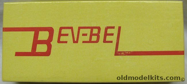 Bev-Bel 1/87 A.A.R. 40 Foot Box Car ERIE - HO Craftsman Kit plastic model kit